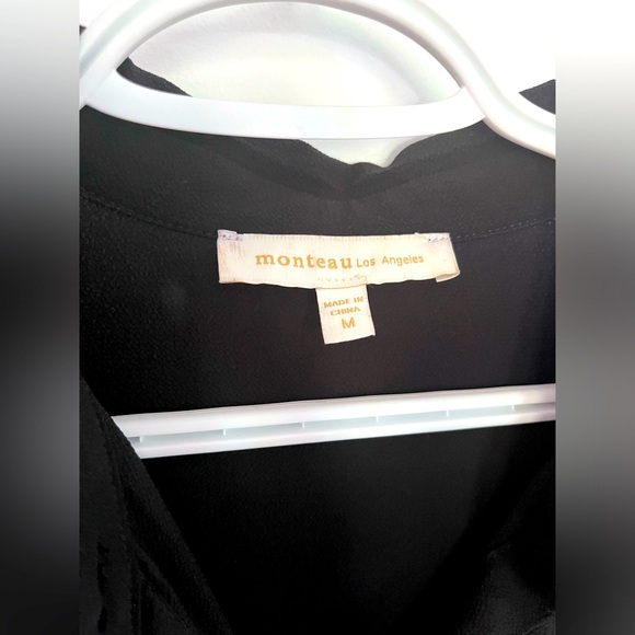 Black Dress with Ruffles - Picture 2 of 5